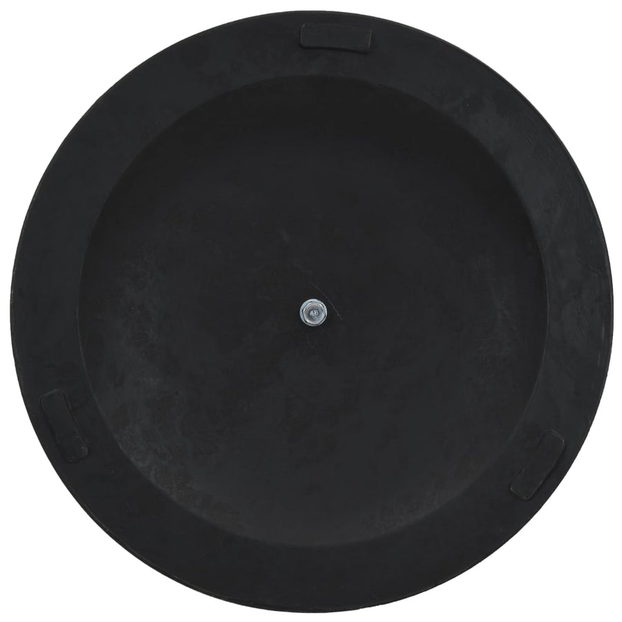 Parasolvoet Polyresin Bronskleurig 19 kg Rond