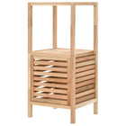 Badkamerkast 39,5X35,5X86 Cm Massief Walnotenhout 39.5 x 35.5 x 86 cm