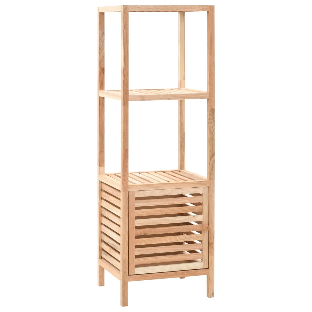 Badkamerkast 39,5X35,5X23 Cm Massief Walnotenhout 39.5 x 35.5 x 123 cm