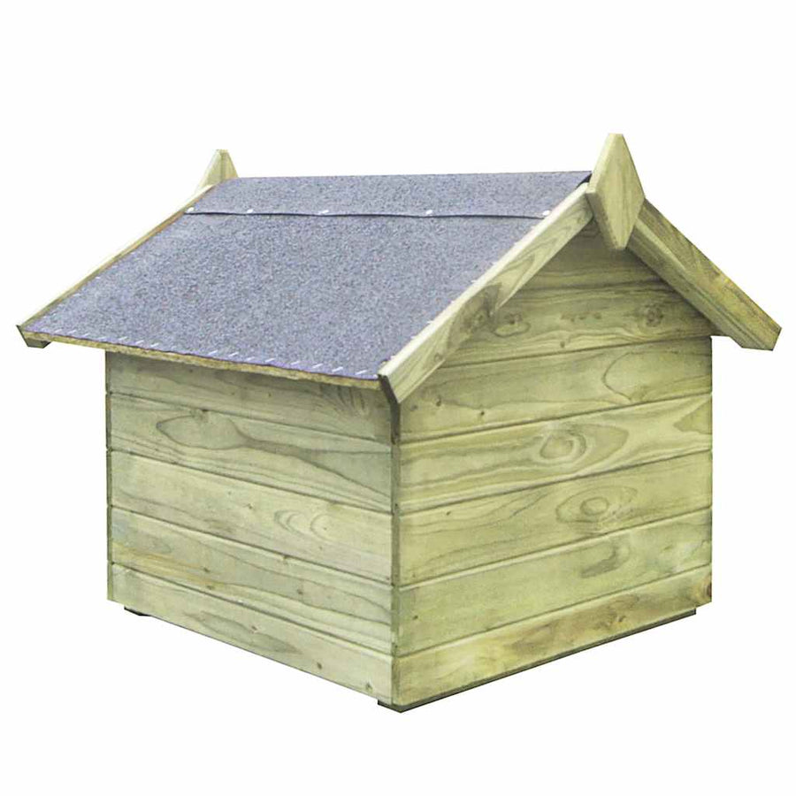 Hondenhok Met Opklapbaar Dak Geïmpregneerd Grenenhout 75 x 78 x 65 cm