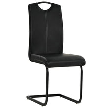 Eetkamerstoelen Kunstleer 6 Zwart