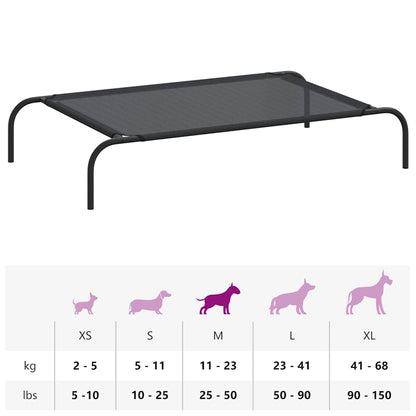 Hondenbed Verhoogd L 106 x 62 cm