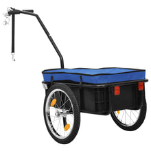 Fietstrailer/Trekwagen 155X60X83 Cm Staal Blauw