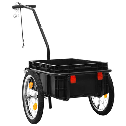 Fietstrailer/Trekwagen 155X60X83 Cm Staal Blauw