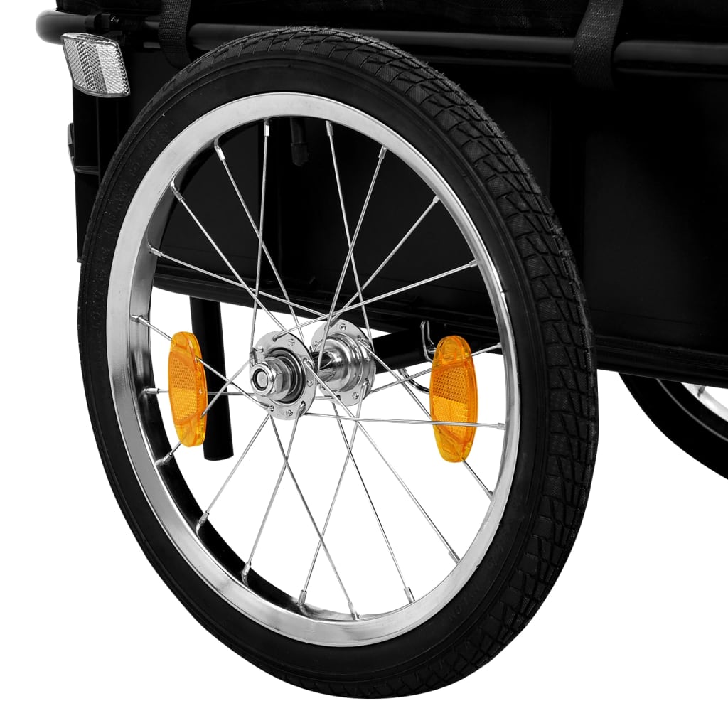 Fietstrailer/Trekwagen 155X60X83 Cm Staal Blauw