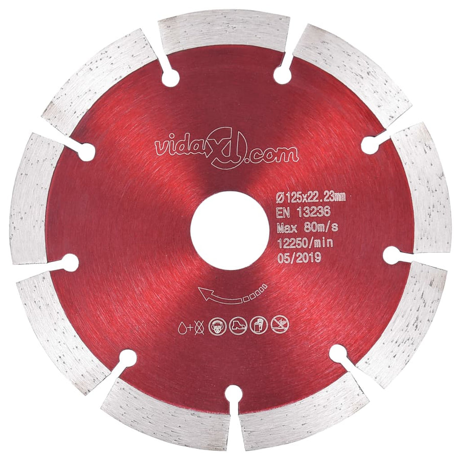 Diamantzaagbladen 2 St 125 Mm Staal