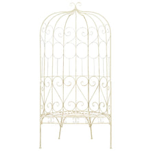 Tuinbank Ijzer Antiek Wit