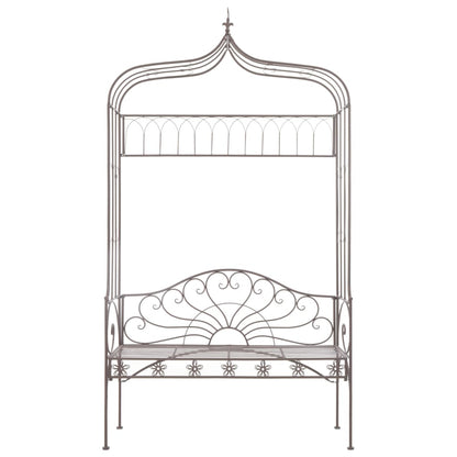 Tuinbank Ijzer Antiek Bruin