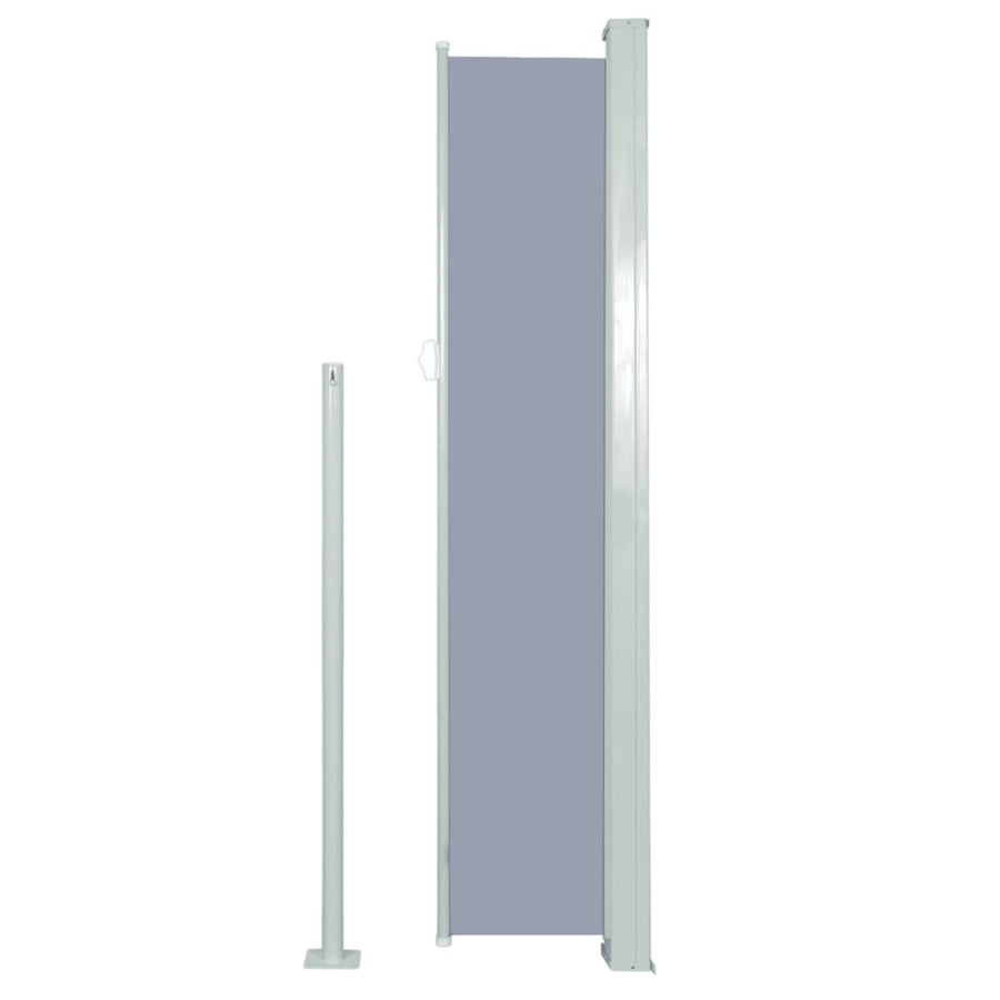 Windscherm Uittrekbaar 160X500 Cm Grijs 160 x 500 cm