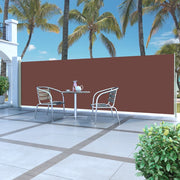 Zijluifel uittrekbaar 500x160 cm bruin