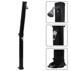 Solardouche 23L 214 cm zwart inklapbaar