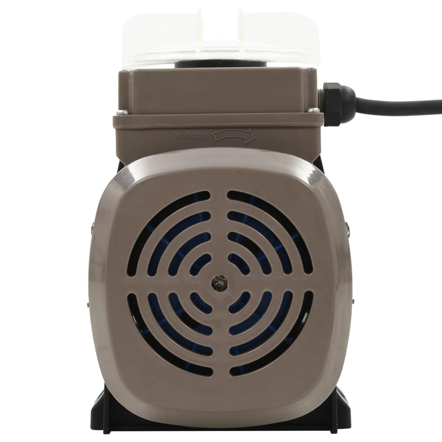 Zwembadpomp Met Timer 0,25 Pk 8000 L/U Zwart