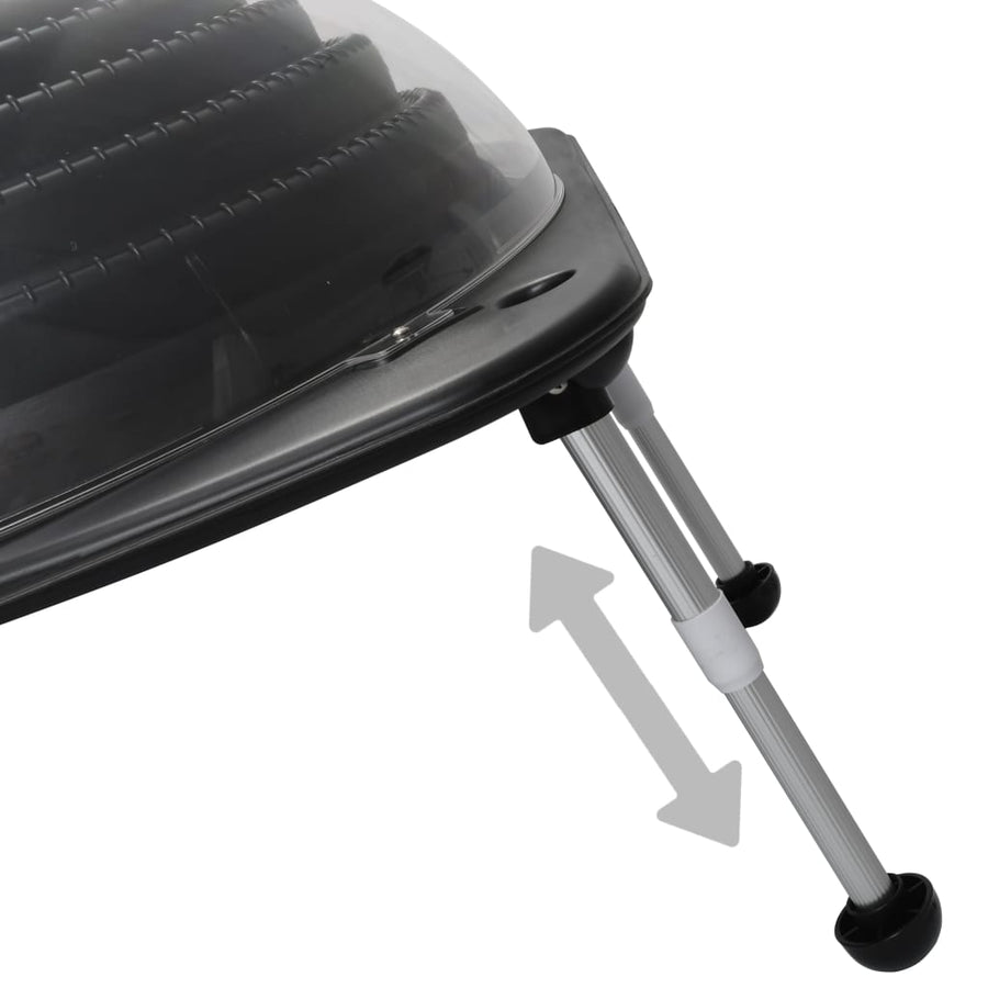 Zwembadverwarming Solar 75X75X36 Cm Hdpe Aluminium 1