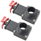 Zwembadklep 2 st 1,5 inch ABS