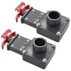 Zwembadklep 2 st 38 mm ABS