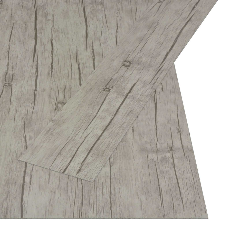 Zelfklevende Vloerplank Natuur 32 pcs Gewassen Eik 4,46 m² PVC
