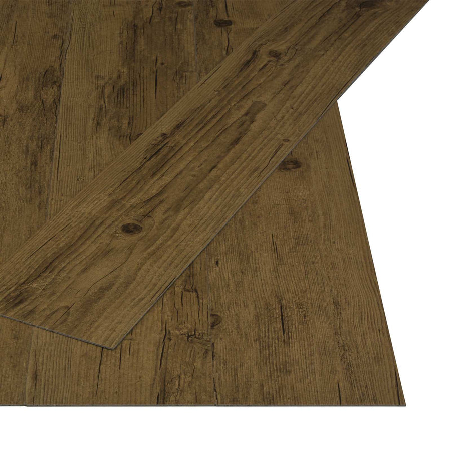 Zelfklevende Vloerplank 32 pcs Natuurlijk Bruin 4,46 m² PVC