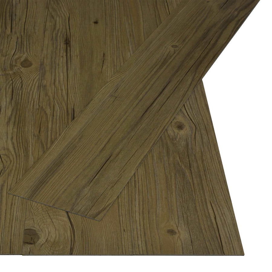 Zelfklevende Vloerplank Natuur 32 pcs Bruin 4,46 m² PVC