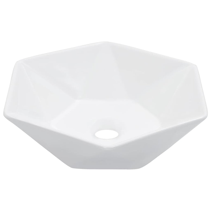 Wastafel 41X36,5X12 Cm Keramiek Wit