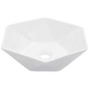Washbasin 41x36.5x12 cm ceramic black