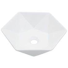 Wastafel 41X36,5X12 Cm Keramiek Wit