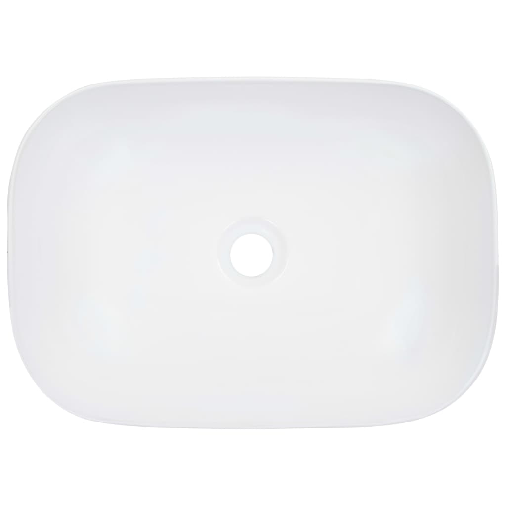 Wastafel 45,5X32X13 Cm Keramiek Wit