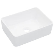 Washbasin 40x30x13 cm ceramic white