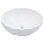 Washbasin 46x17 cm ceramic white