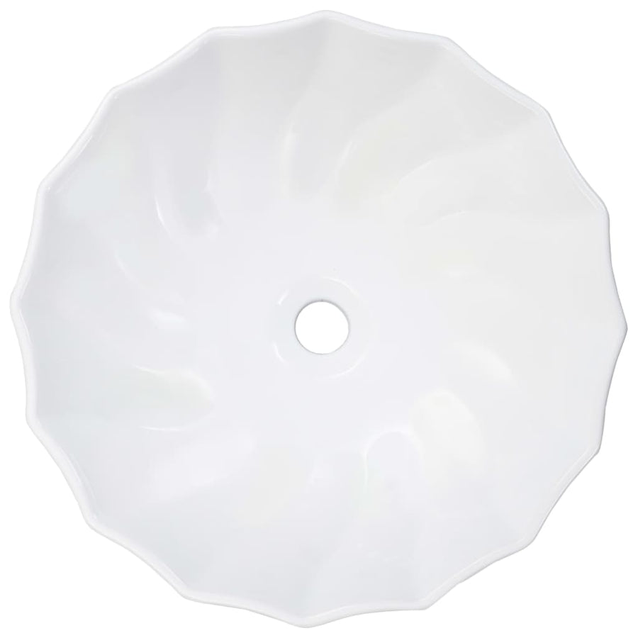 Wastafel 46X17 Cm Keramiek Wit