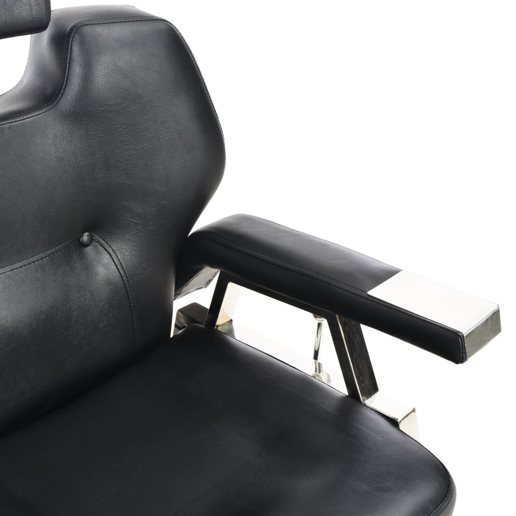 Kappersstoel 72X68X98 Cm Kunstleer Zwart