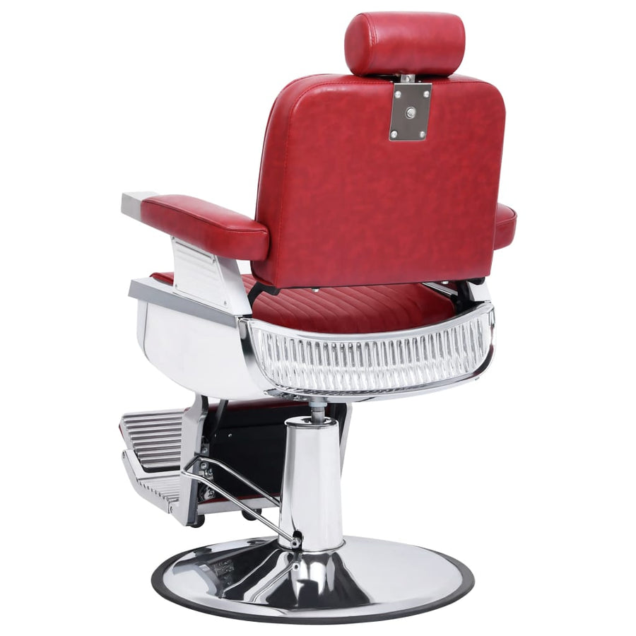 Kappersstoel 68X69X116 Cm Kunstleer Rood
