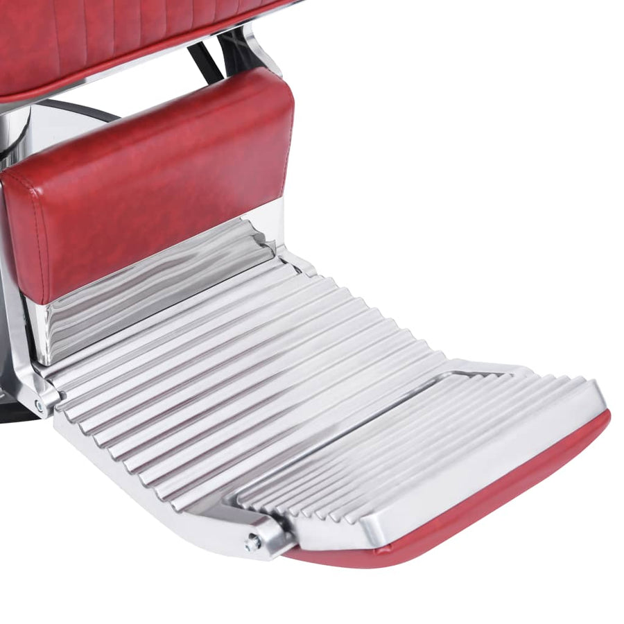 Kappersstoel 68X69X116 Cm Kunstleer Rood