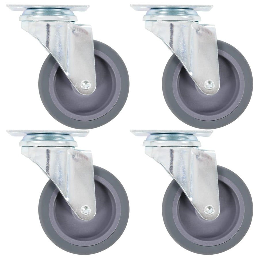 Zwenkwielen 4 St 75 Mm 1