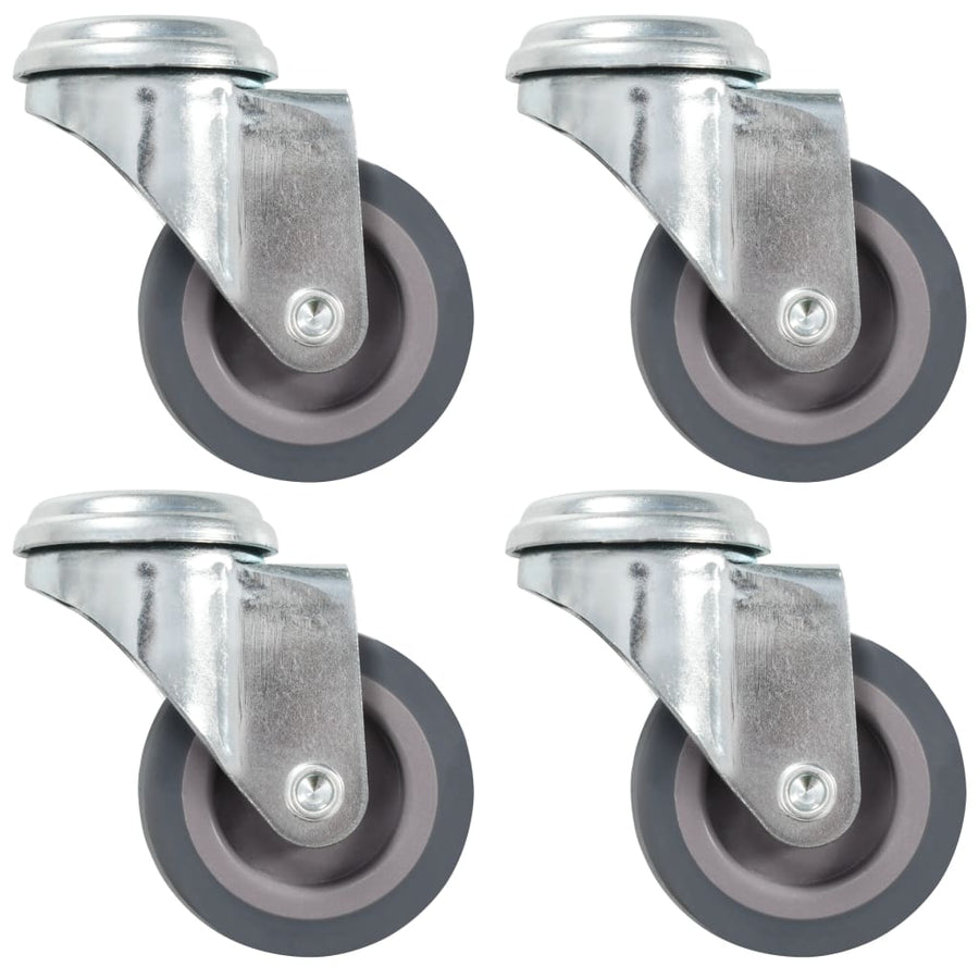 Zwenkwielen Met Boutgaten 50 Mm