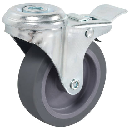 Zwenkwielen Met Boutgaten 75 Mm 4