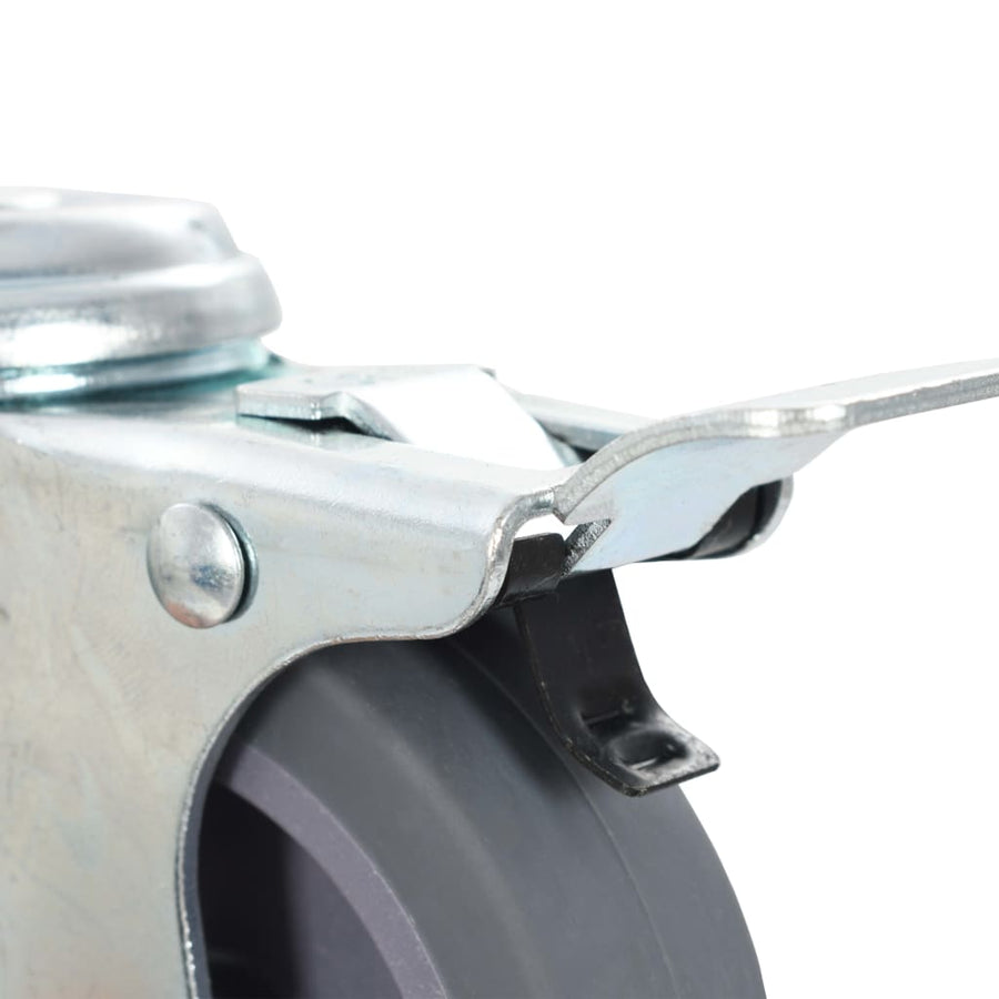 Zwenkwielen Met Boutgaten 75 Mm 4