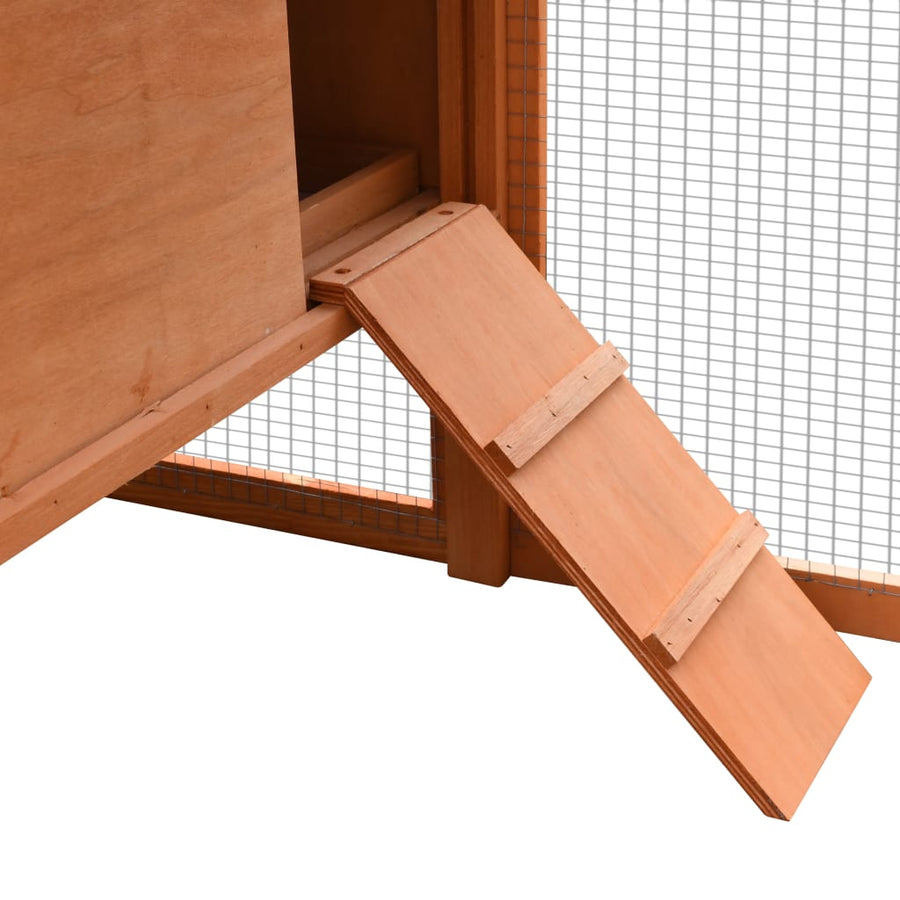 Kippenhok 170X81X110 Cm Massief Grenen- En Vurenhout