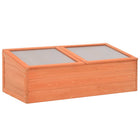 Tuinkas 100x50x34 cm hout polycarbonaat