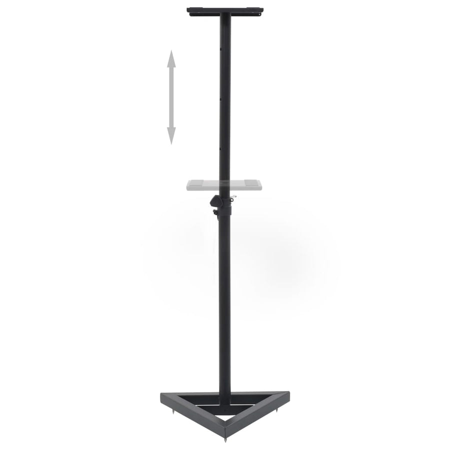 Monitorspeakerstandaards 2 St Staal Zwart