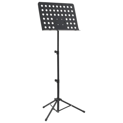 Muziekboekenstandaard Staal Zwart