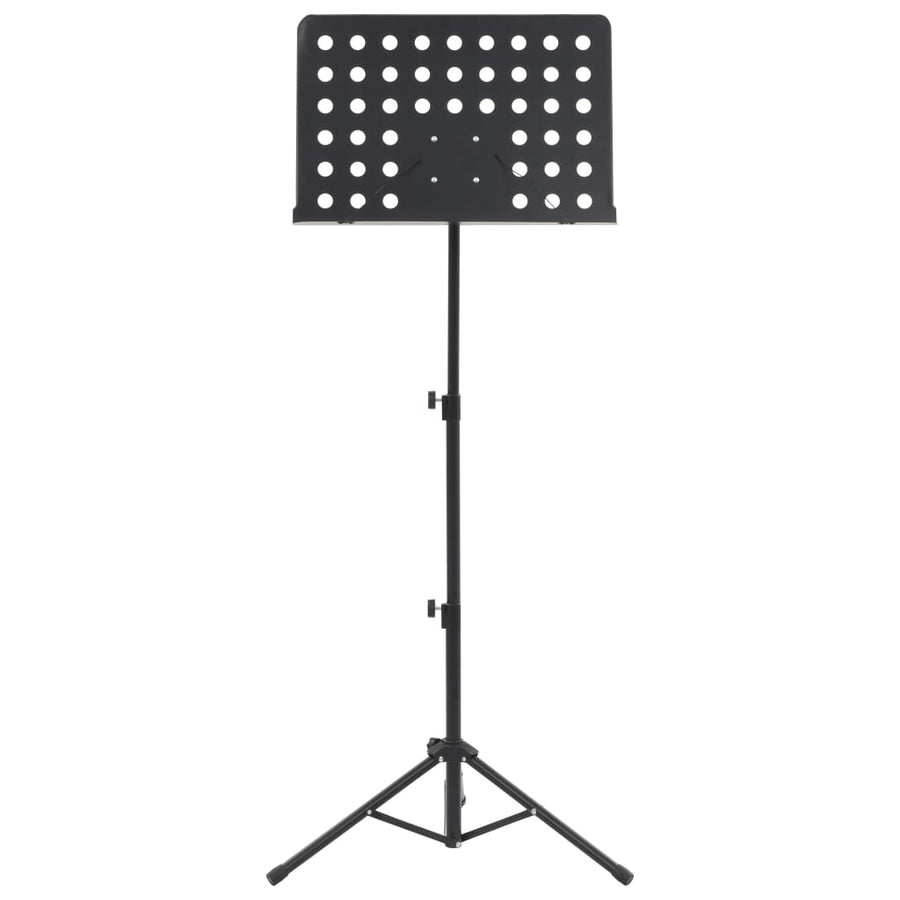 Muziekboekenstandaard Staal Zwart