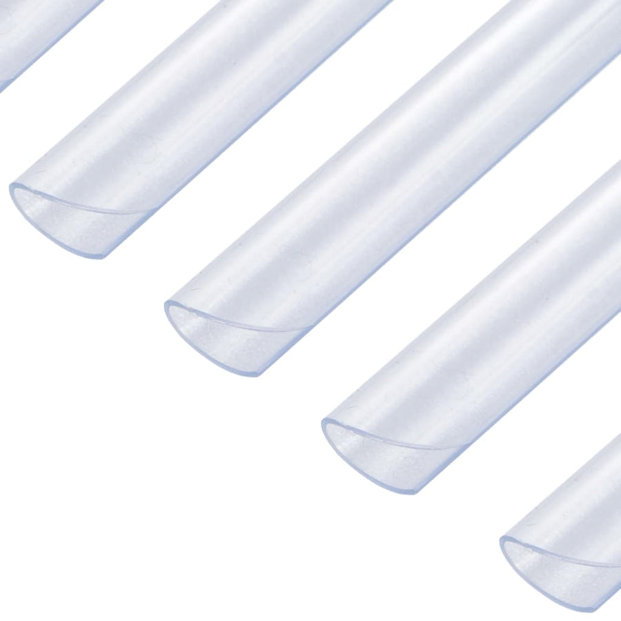 Schuttingstrookklemmen Pvc Transparant Doorzichtig