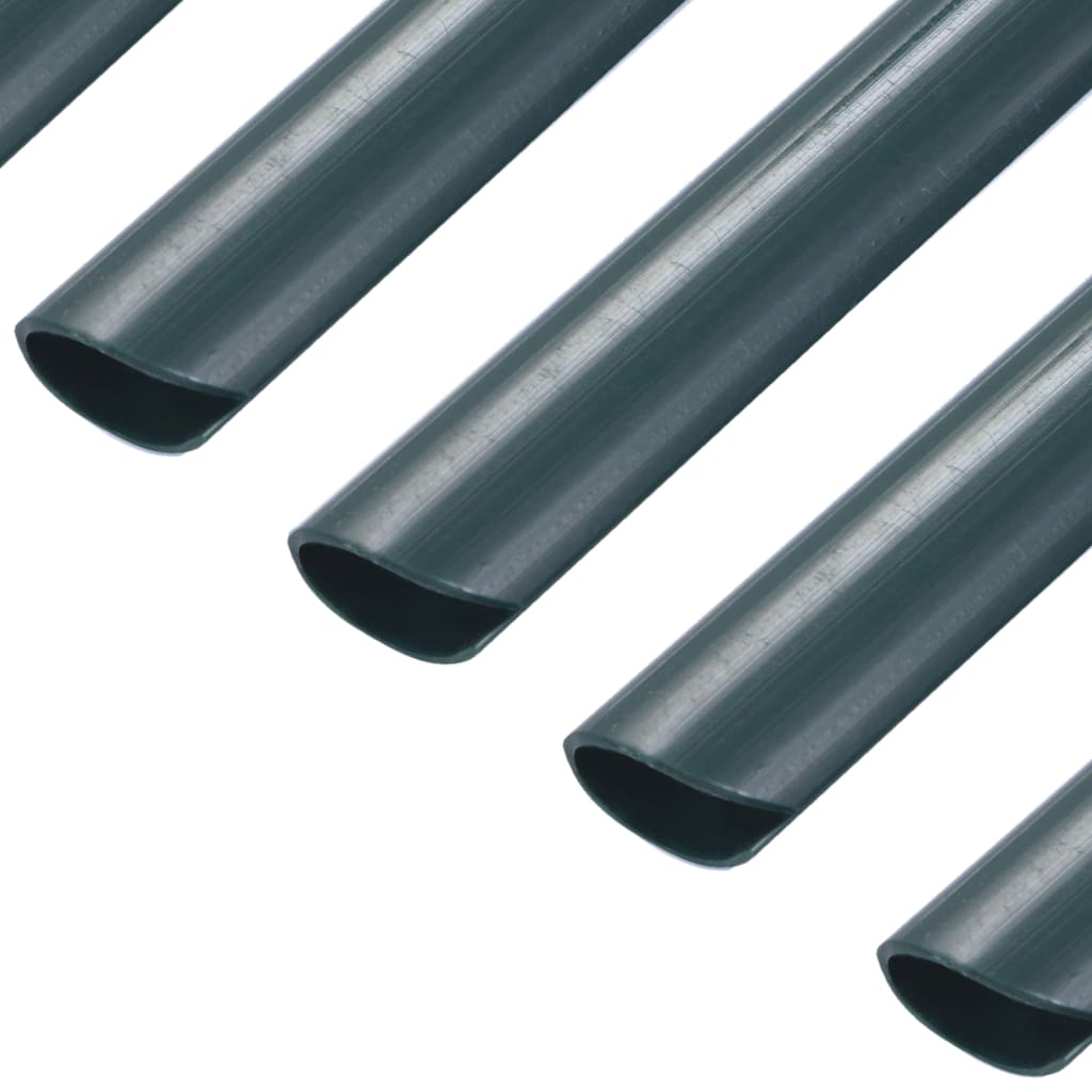 100 St Schuttingstrookklemmen Pvc Groen