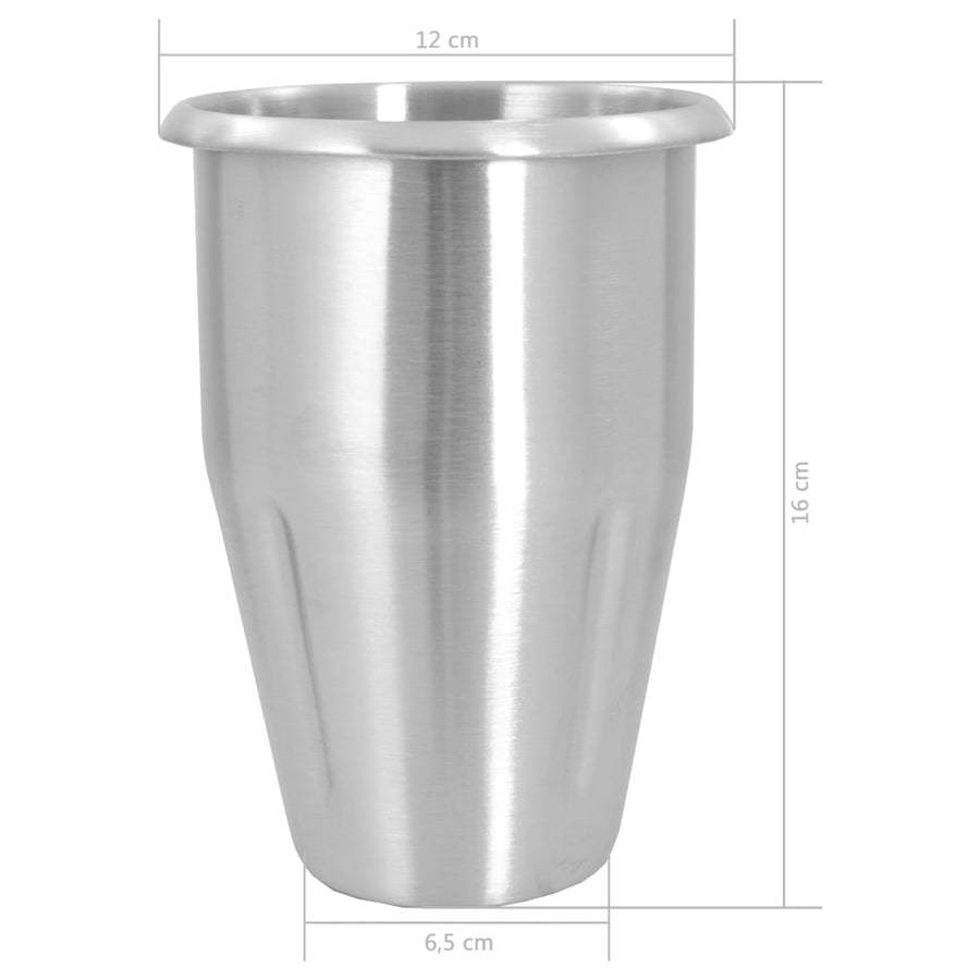 Milkshake Mixer 1 L Roestvrij Staal 1 L (1 shaker)