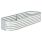 Plantenbak verhoogd 240x80x44 cm gegalvaniseerd staal
