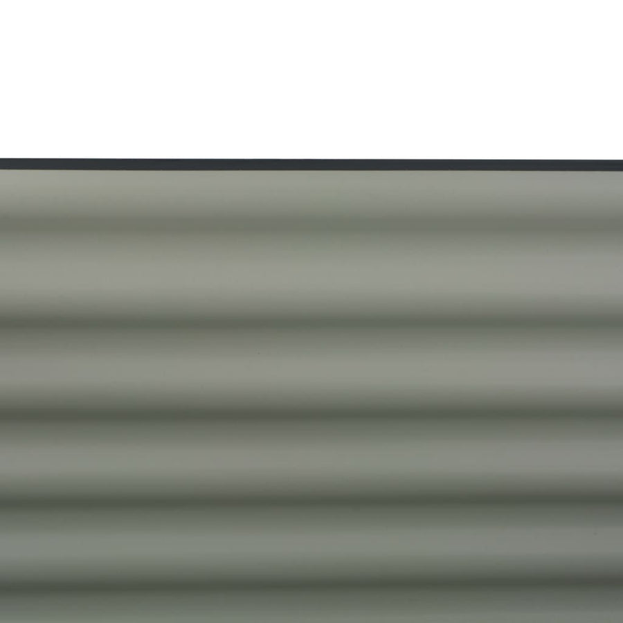 Plantenbak Verhoogd Gegalvaniseerd Staal 160 x 80 x 81 cm Grijs