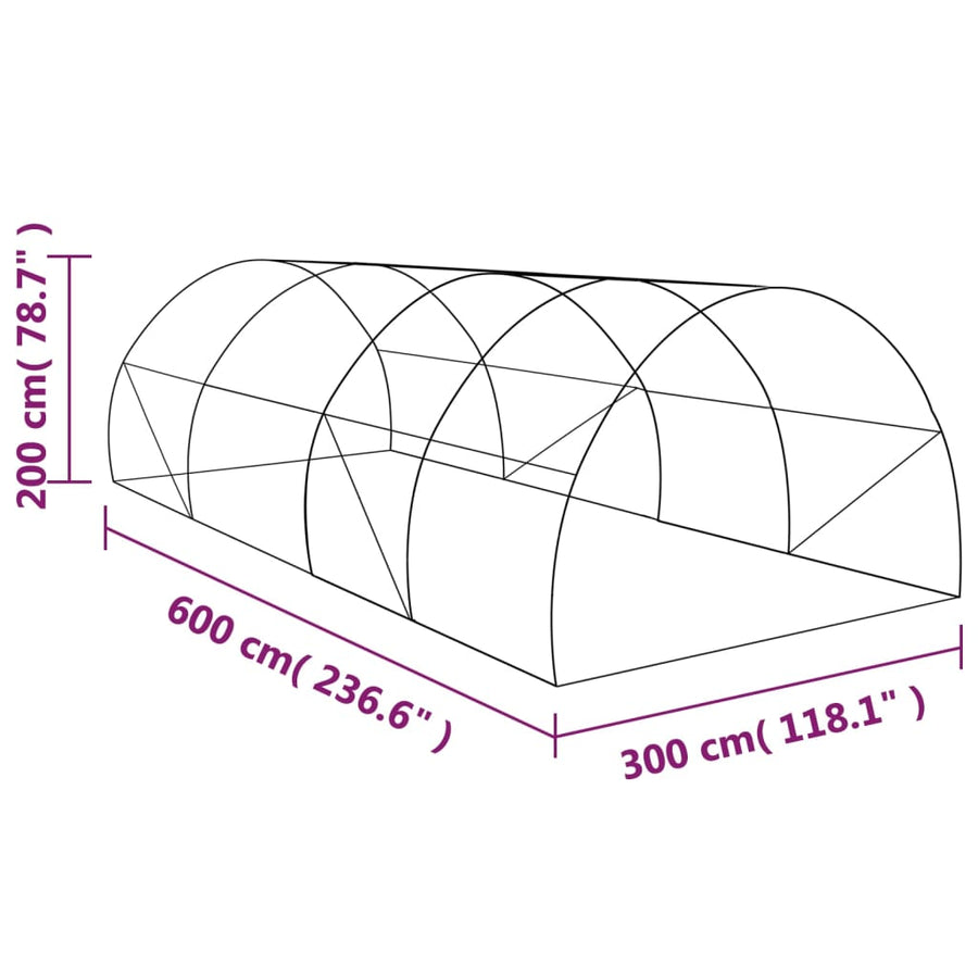 Kas 8 M² 600 x 300 x 200 cm