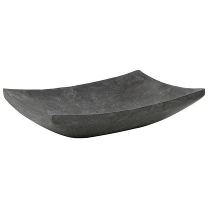 Gootsteen 50X35X12 Cm Marmer Zwart