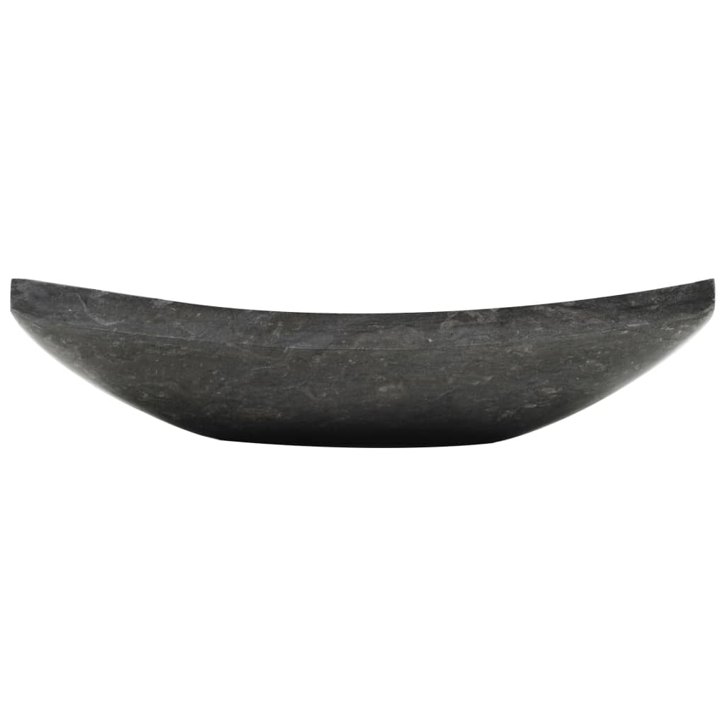 Gootsteen 50X35X12 Cm Marmer Zwart