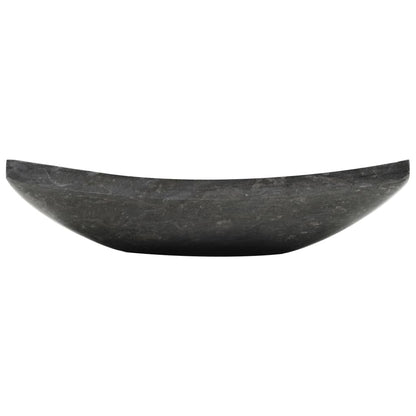 Gootsteen 50X35X12 Cm Marmer Zwart